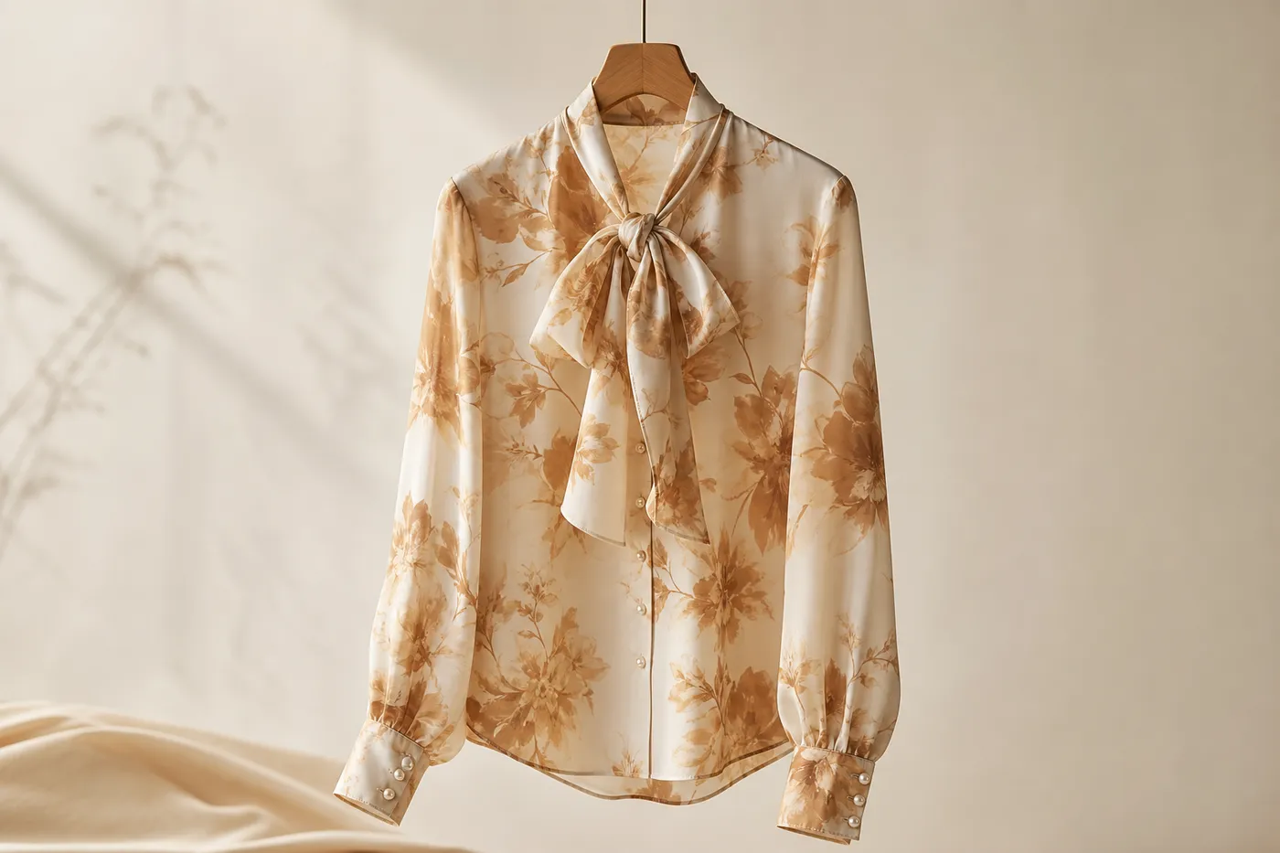 Printed Silk Blouse