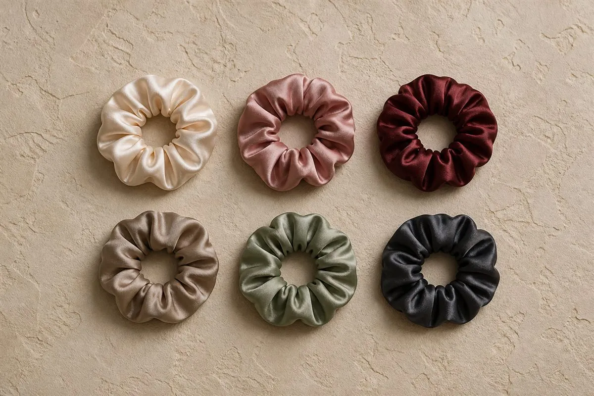 Signature Élastiques Satin (Lot de 6) No.06