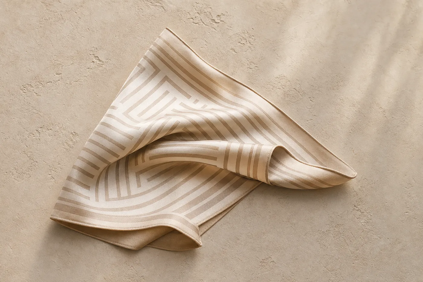 Iconic Mini Silk-Touch Square Scarf No.19