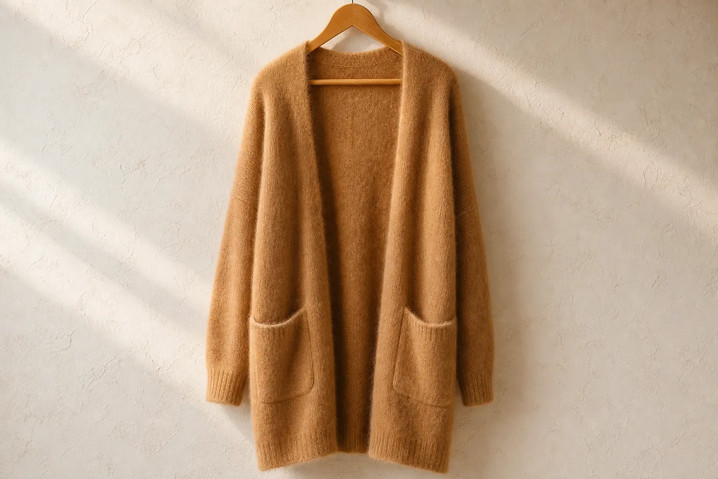 Iconic Long Mohair Cardigan Signature