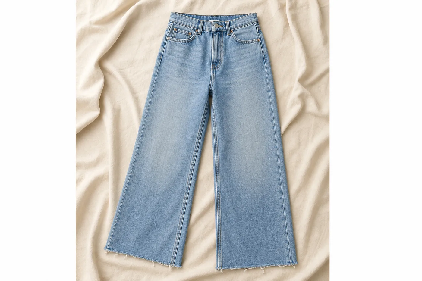 Iconic Wide-Leg High-Rise Jeans